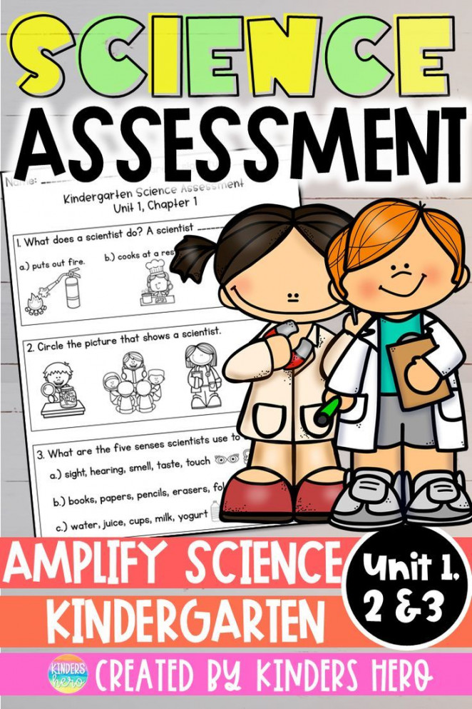 Kindergarten Science Unit , ,  Tests  Kindergarten science