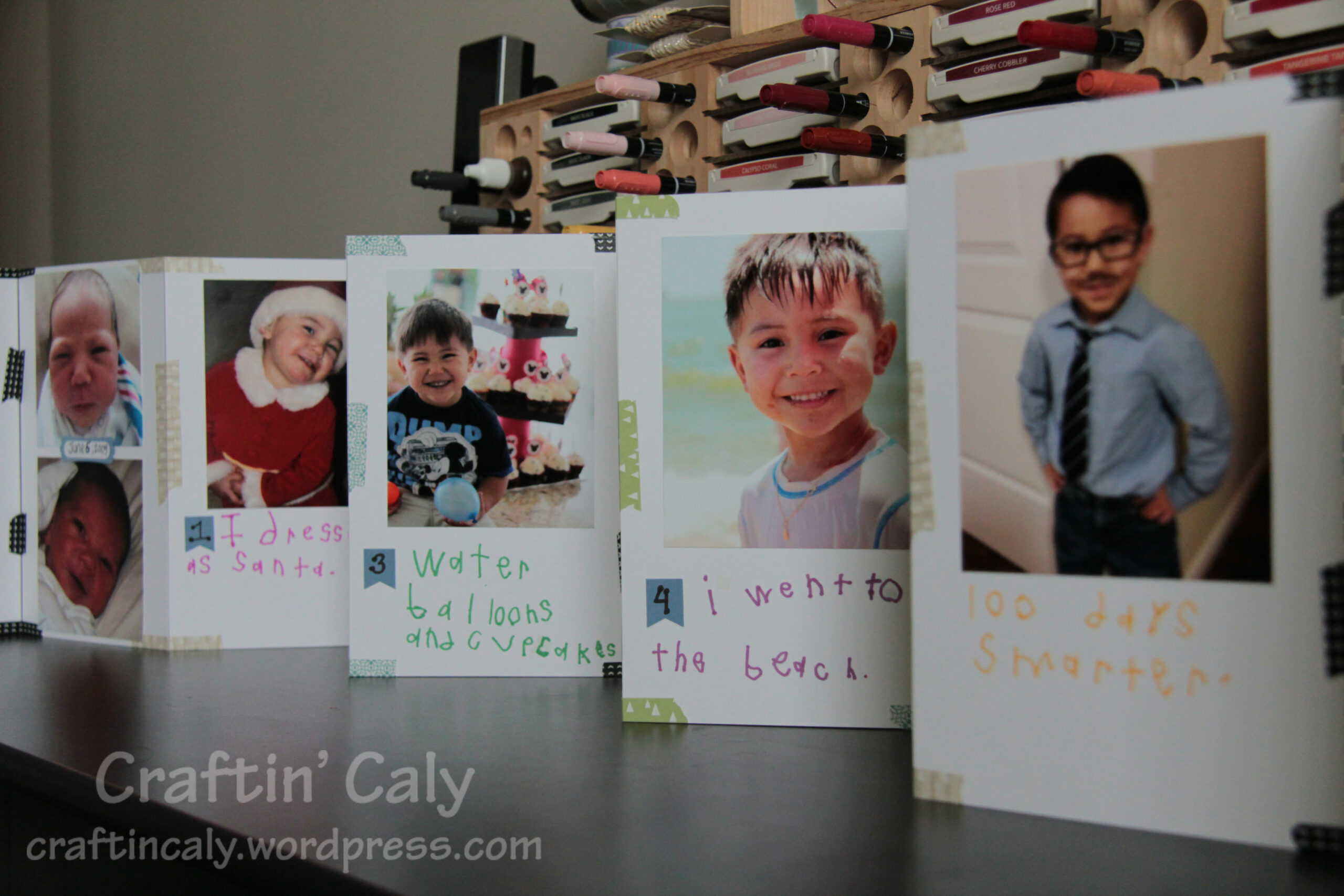 Kindergarten Timeline Project – Caly Person