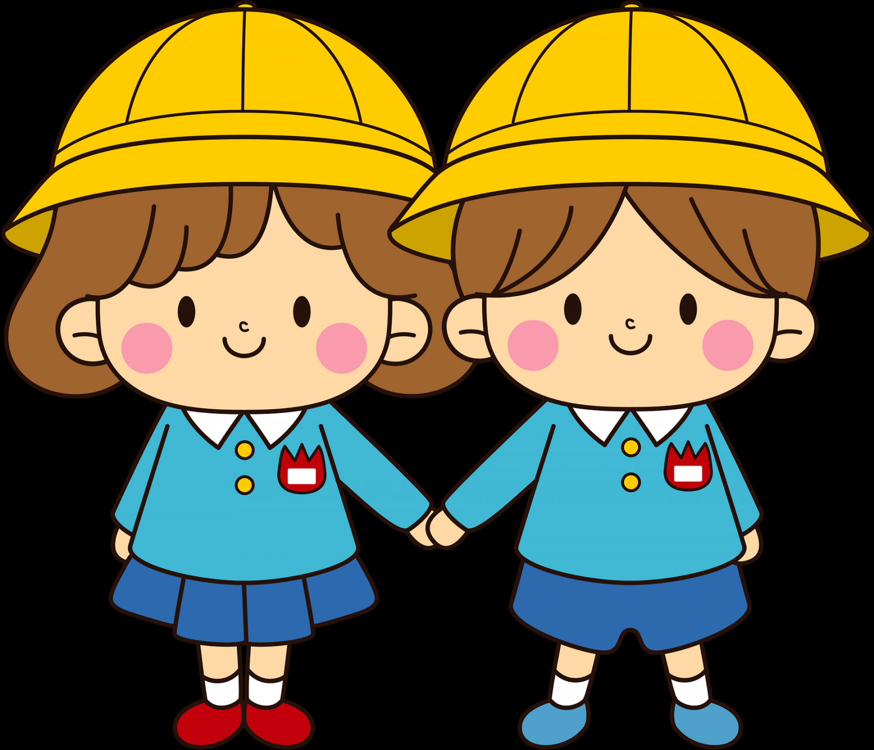 Kindergartenkinder clipart. Kostenloser Download