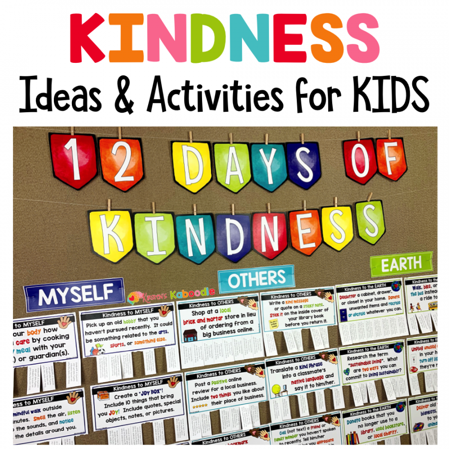 Kindness Activities for Kids:  Days of Kindness Challenge