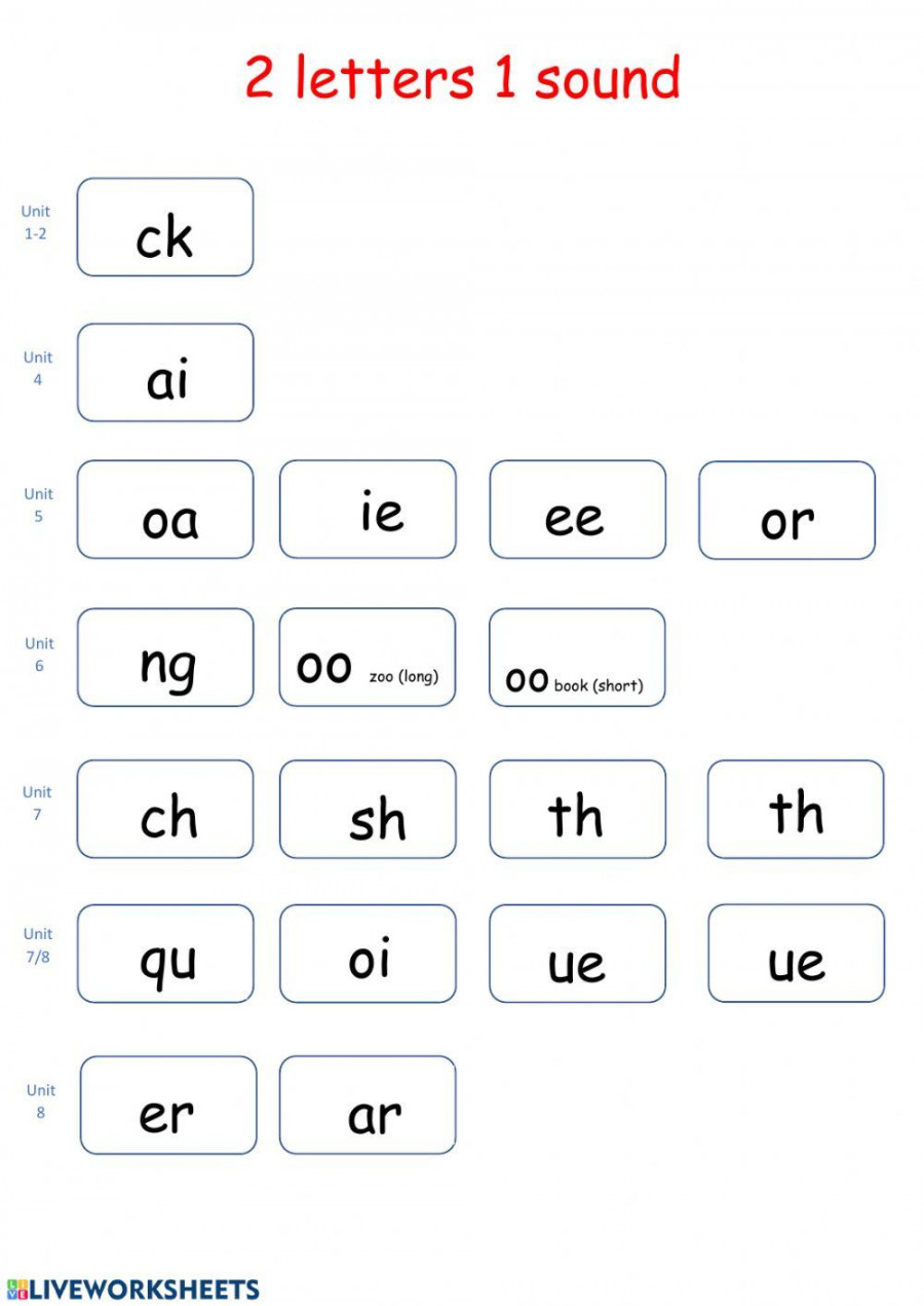 letter one sound worksheet  Live Worksheets
