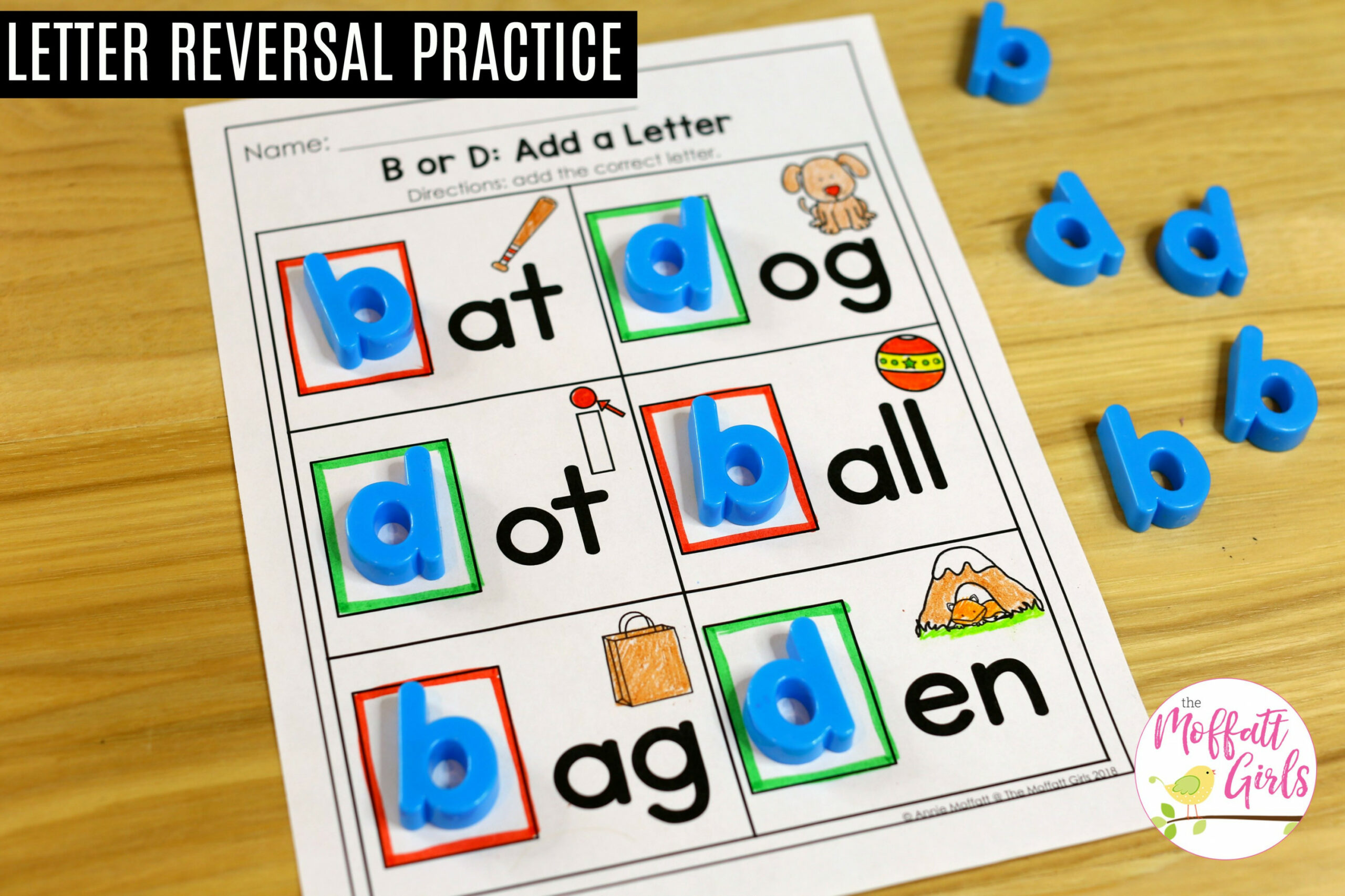 Letter Reversal Practice