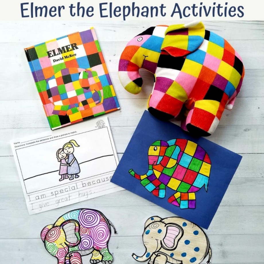 Make it a FUN Friday with these Awesome Elmer the Elephant Activities