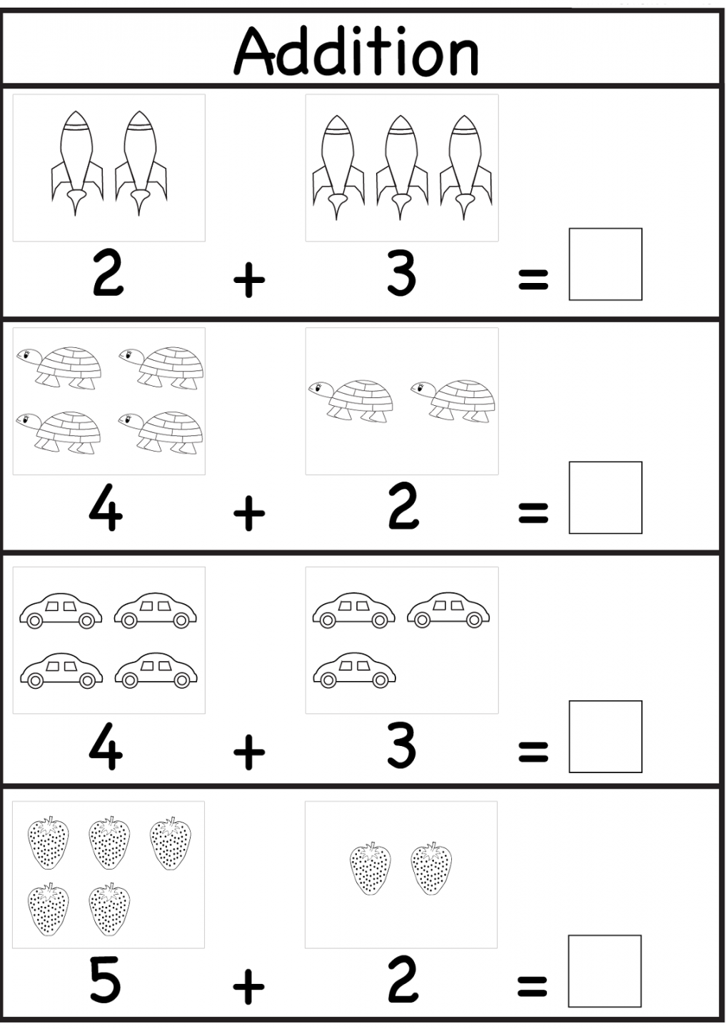 Math is Fun Worksheets  Activity Shelter