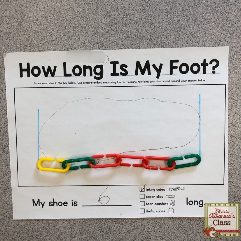 Measurement in Kindergarten - Length and Height  Mrs