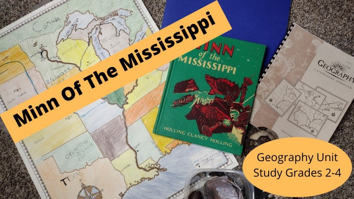 Minn of the Mississippi Geography Literature Unit Study Charlotte Mason  Style How We Did It