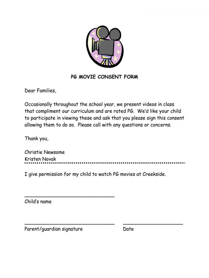 Movie Permission Slip Template - Fill Online, Printable, Fillable