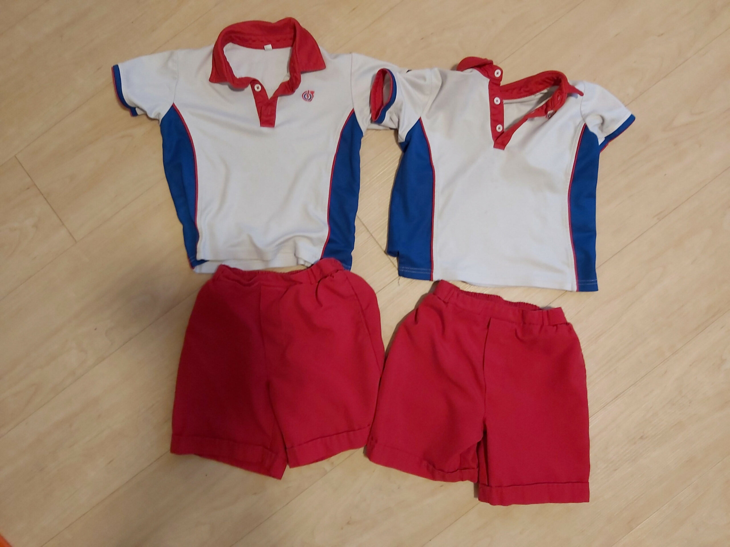 PCF kindergarten uniform - Size M ( set left)