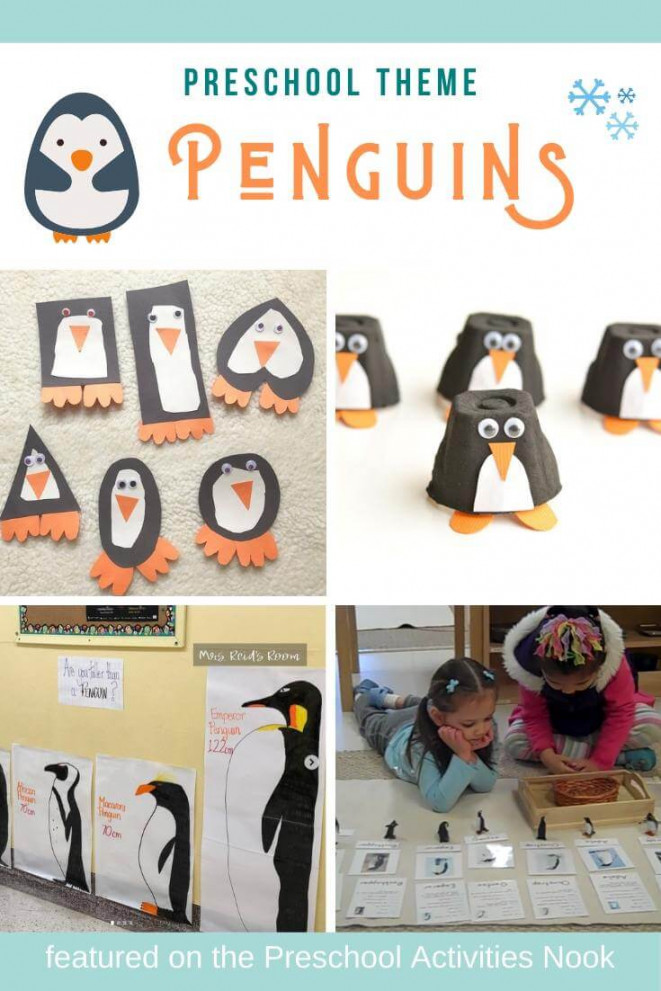 Penguin Activities for Preschoolers - Preschool Activities Nook