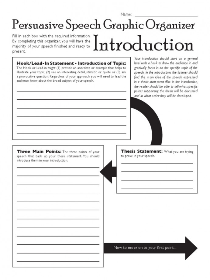 Persuasive Speech Graphic Organizer PDF  PDF  Phrase  Evidence