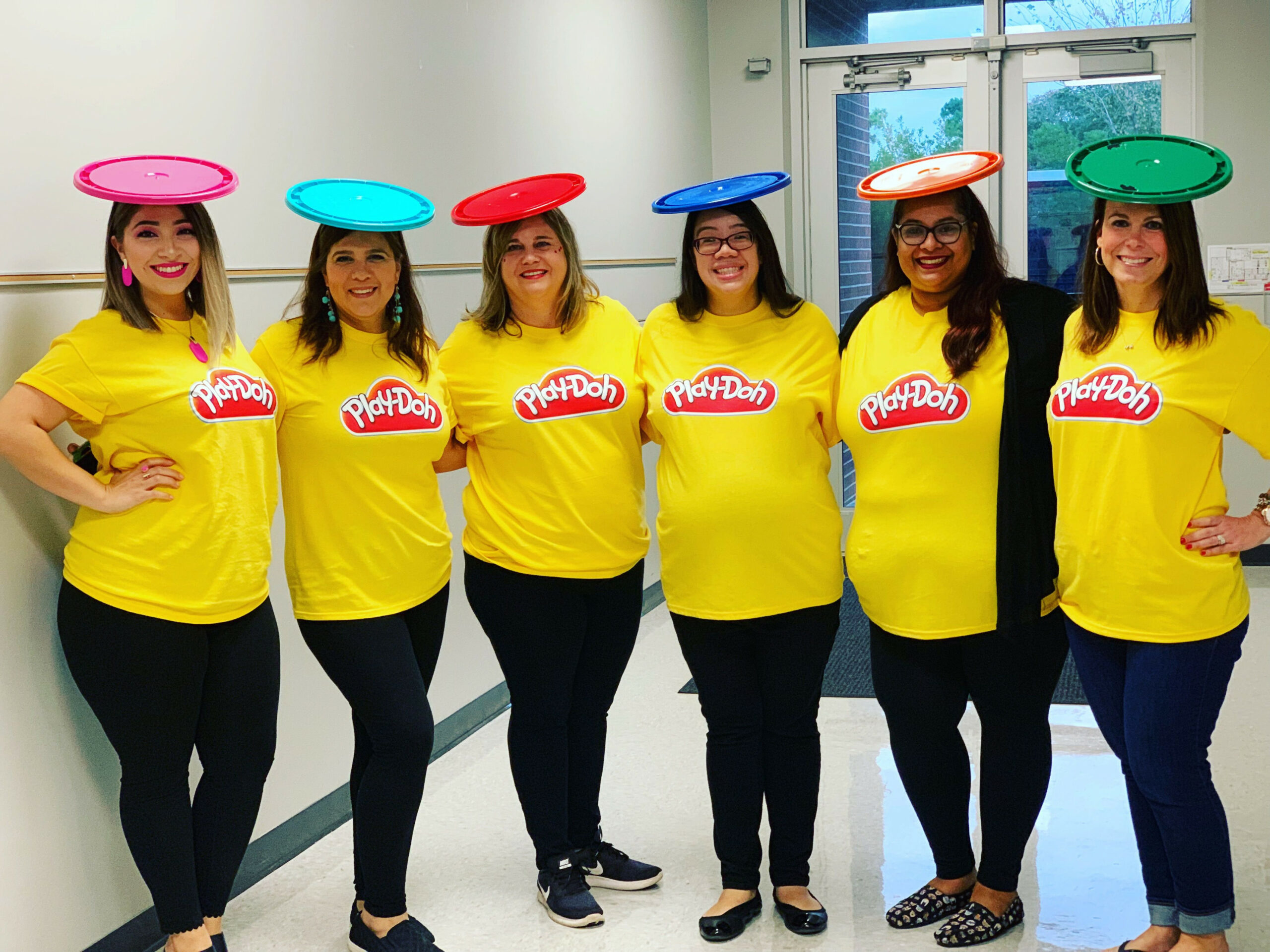 Playdoh DIY group costume! #Kindergarten #Playdoh #PlaydohCostume