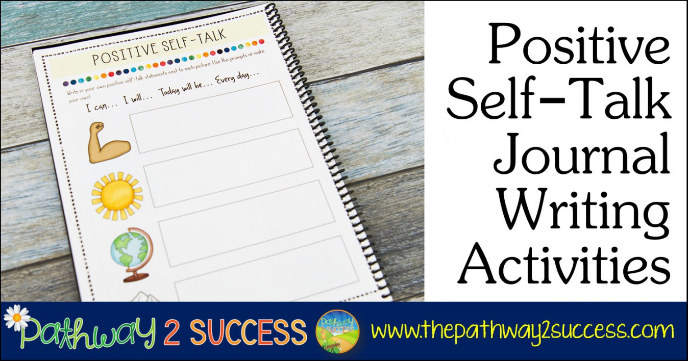 Positive Self-Talk Journal Writing Activities - The Pathway  Success