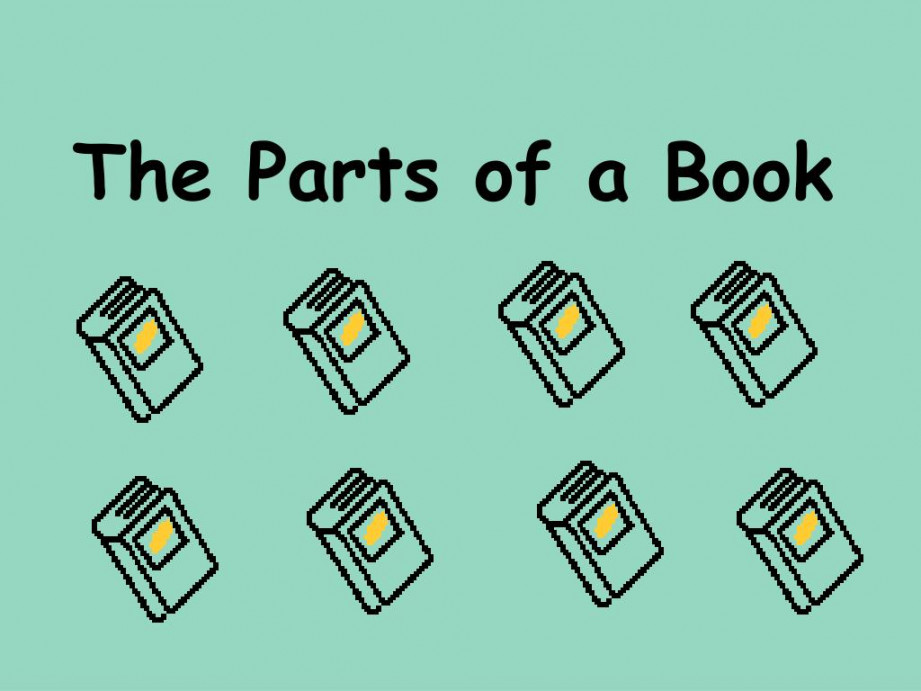 PPT - The Parts of a Book PowerPoint Presentation, free download
