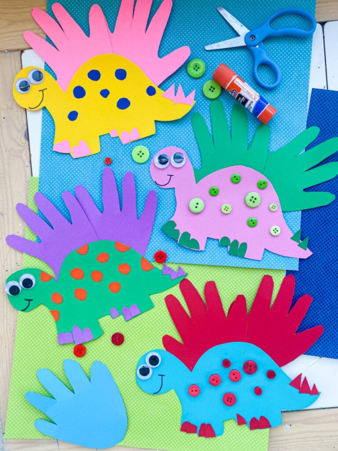 ROARINGLY Awesome Dinosaur Crafts - ABCDee Learning