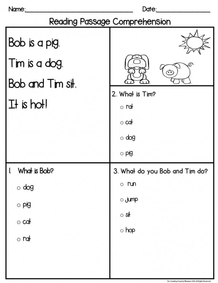 Seven Kindergarten Informal Reading Assessments - The Teaching Scene