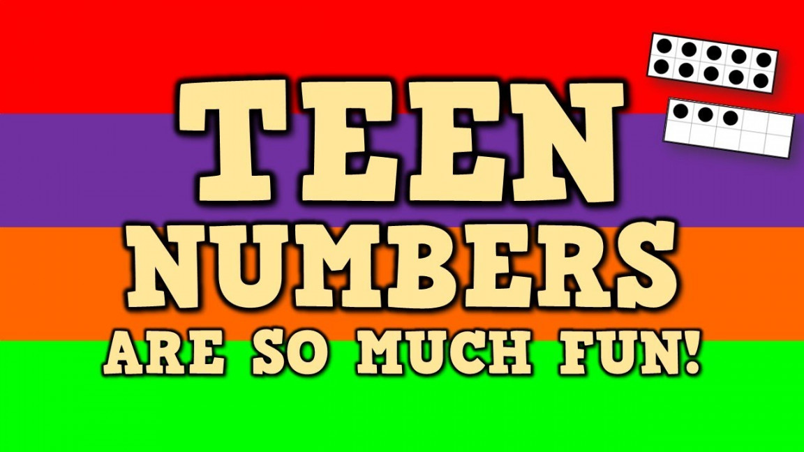 TEEN NUMBERS ARE SO MUCH FUN! (Identifying teen numbers & quantities)