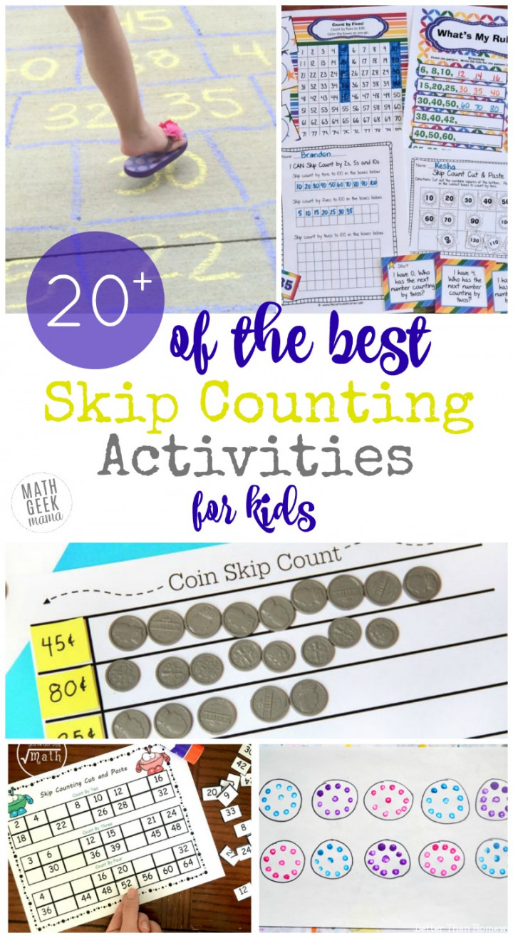 + Unique Skip Counting Activities Kids Will Adore