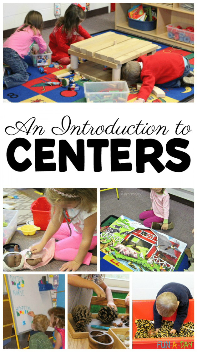 What are Centers in Preschool and Why are They Important? - Fun-A-Day!