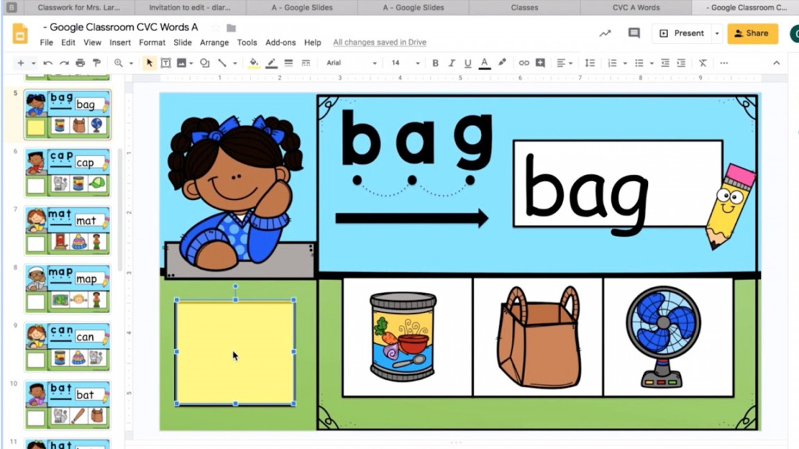 What can you do with Google Classroom in kindergarten?