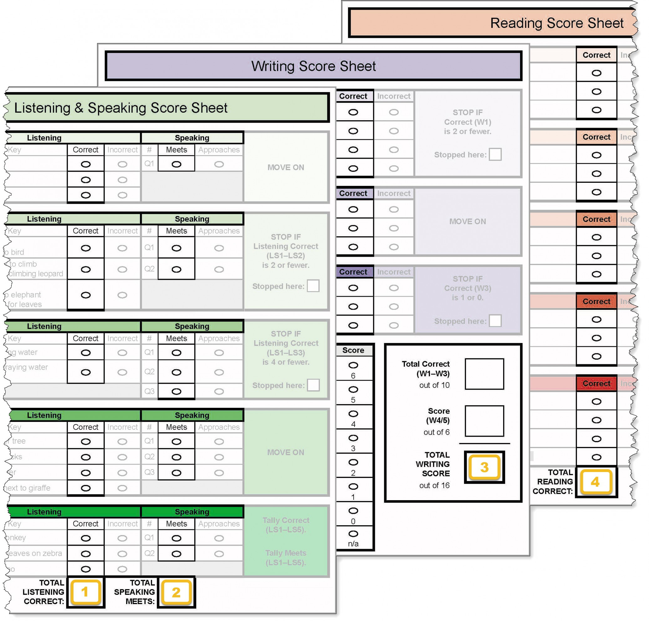 WIDA Screener for Kindergarten Score Calculator  WIDA