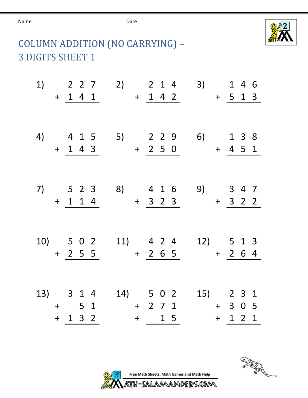 2Nd Grade Math Worksheets 33