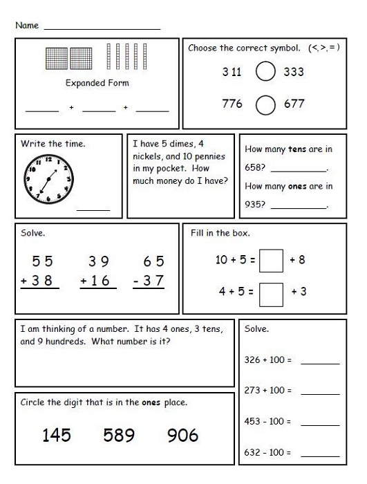 2Nd Grade Math Worksheets 67