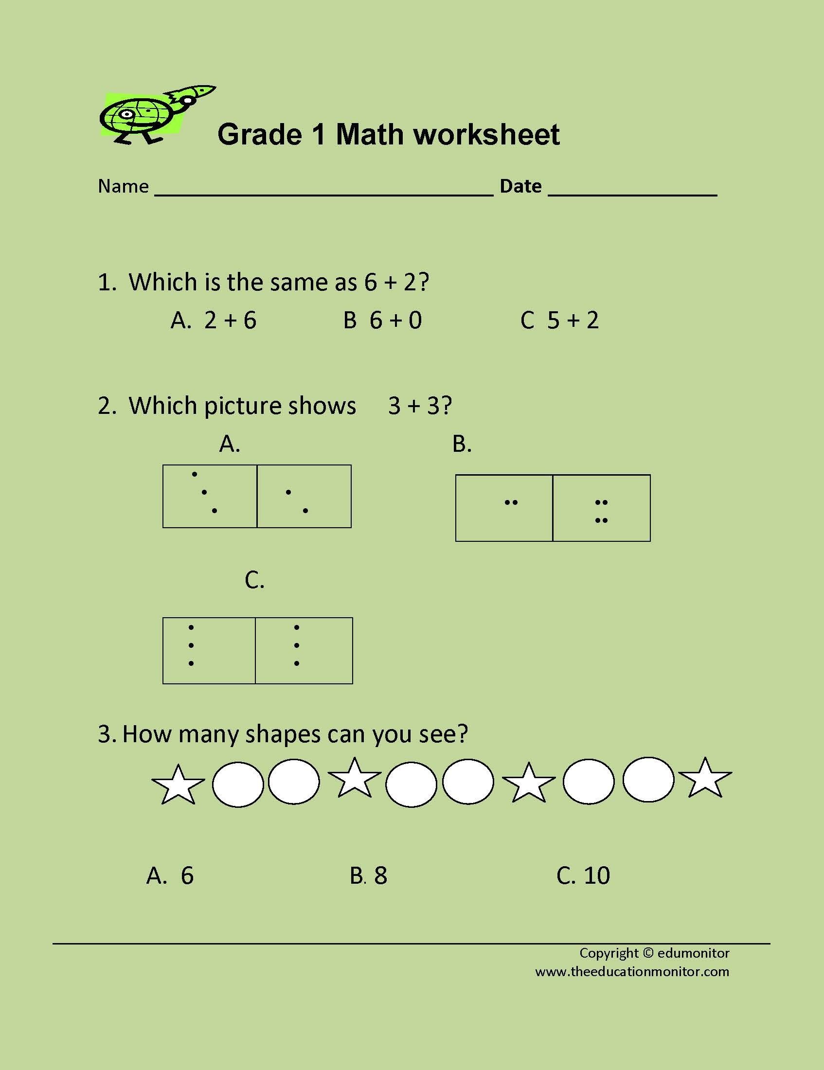 50+ Best 1St Grade Math Worksheets 7