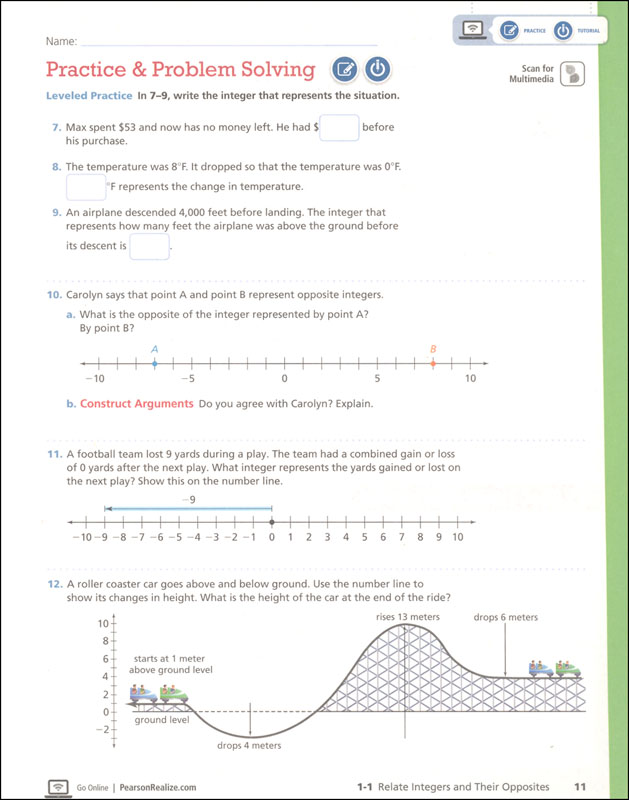 Envision Math 20 Grade 1 PDF 75