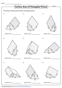 Fresh 60+ Surface Area Of Rectangular Prism Worksheet 89