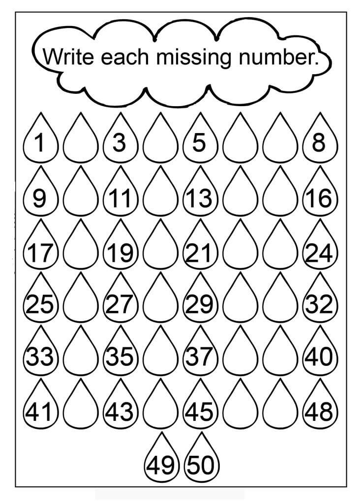 Kindergarten Math Worksheets 52