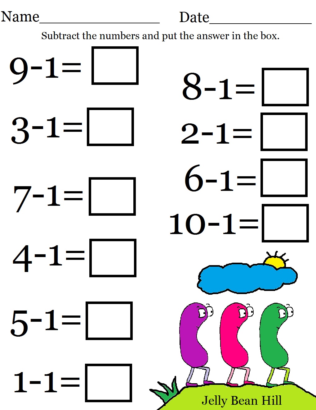 Kindergarten Math Worksheets 53