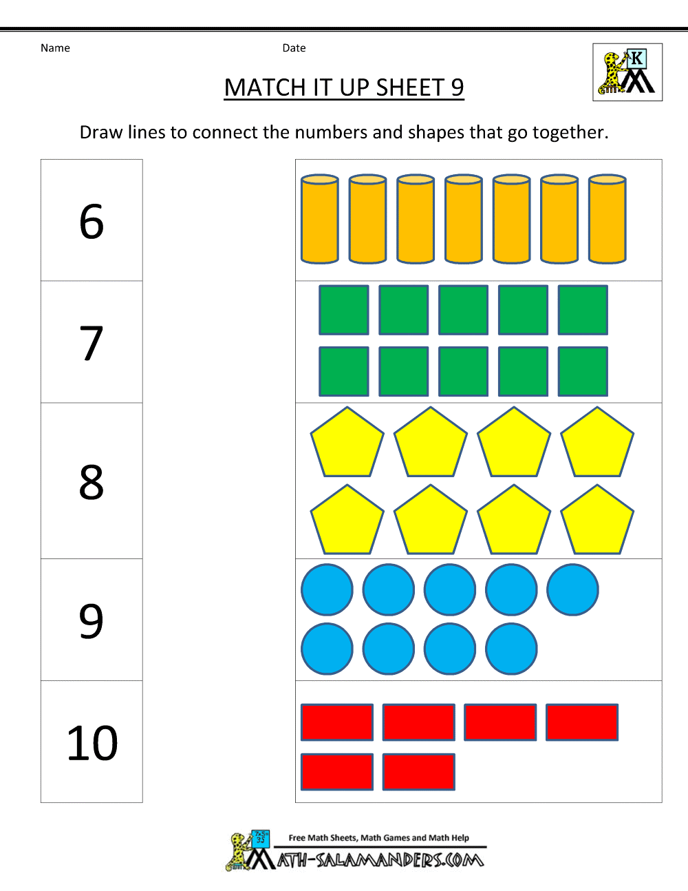 30 Example Free Math Worksheets 1