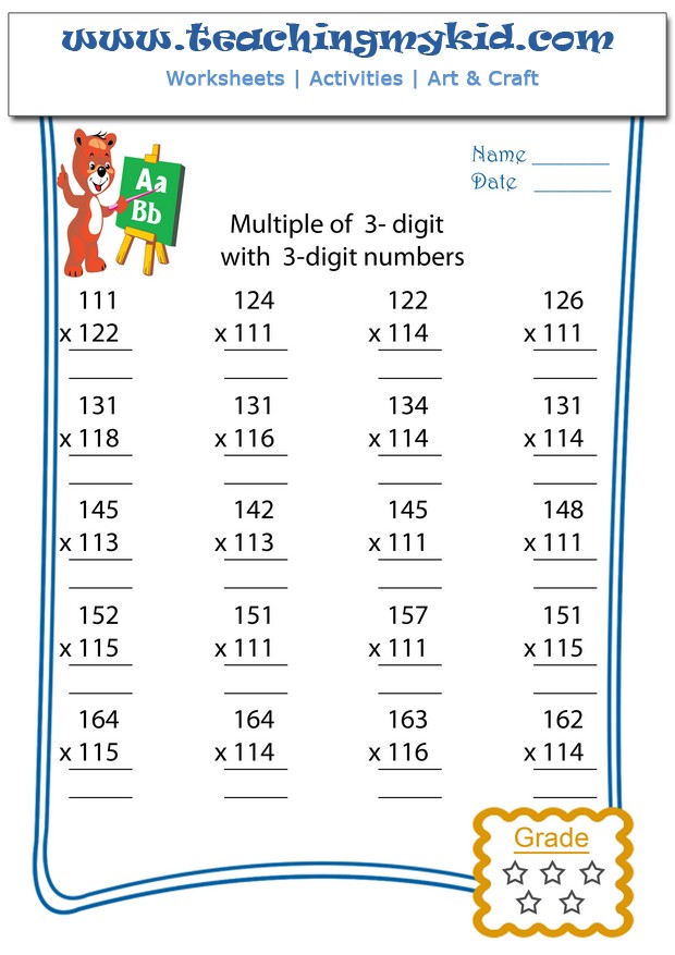 30 Example Free Math Worksheets 32