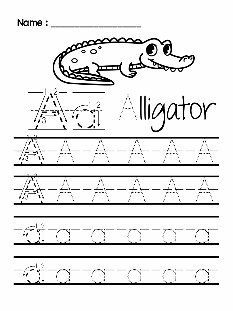 31 Creative Letter Tracing Worksheets 21