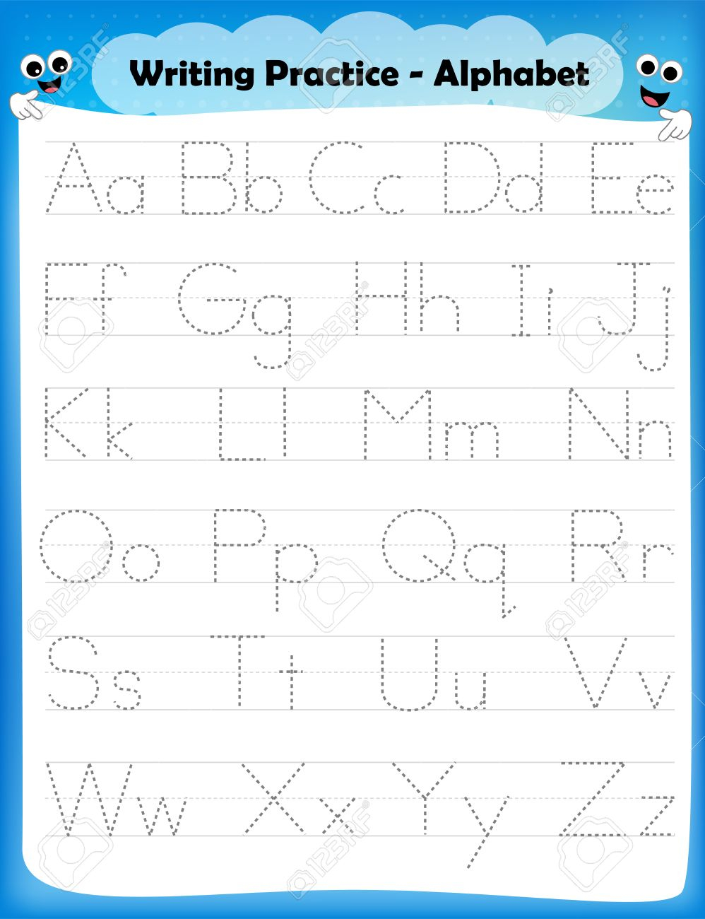 31 Creative Letter Tracing Worksheets 23