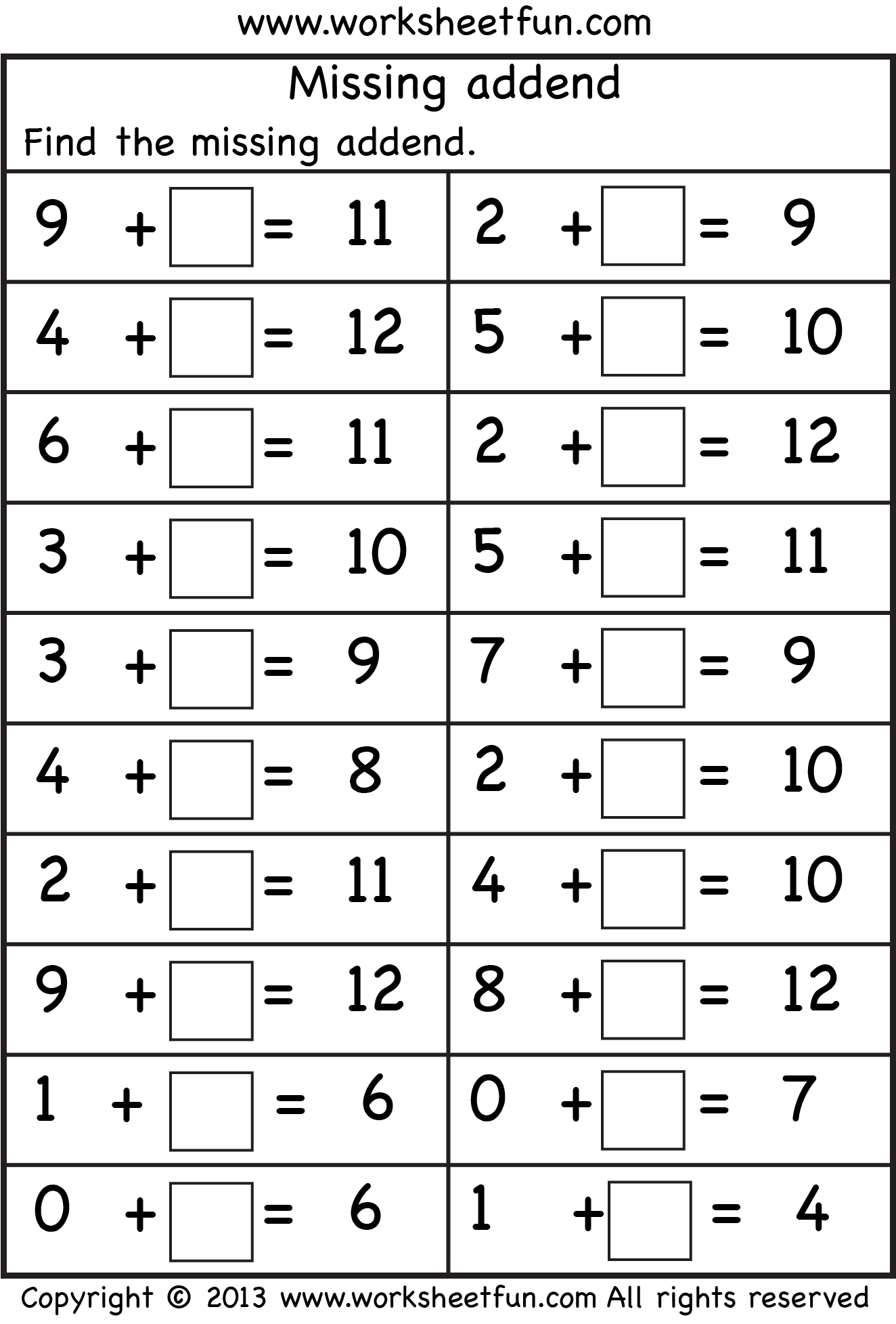 32 Best Math Worksheets For Kindergarten 35