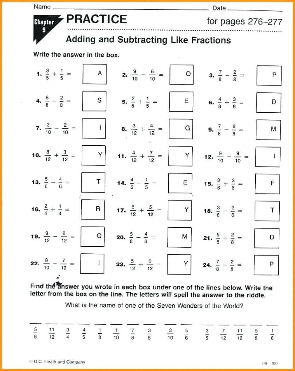 35 Printable 7Th Grade Math Worksheets 23