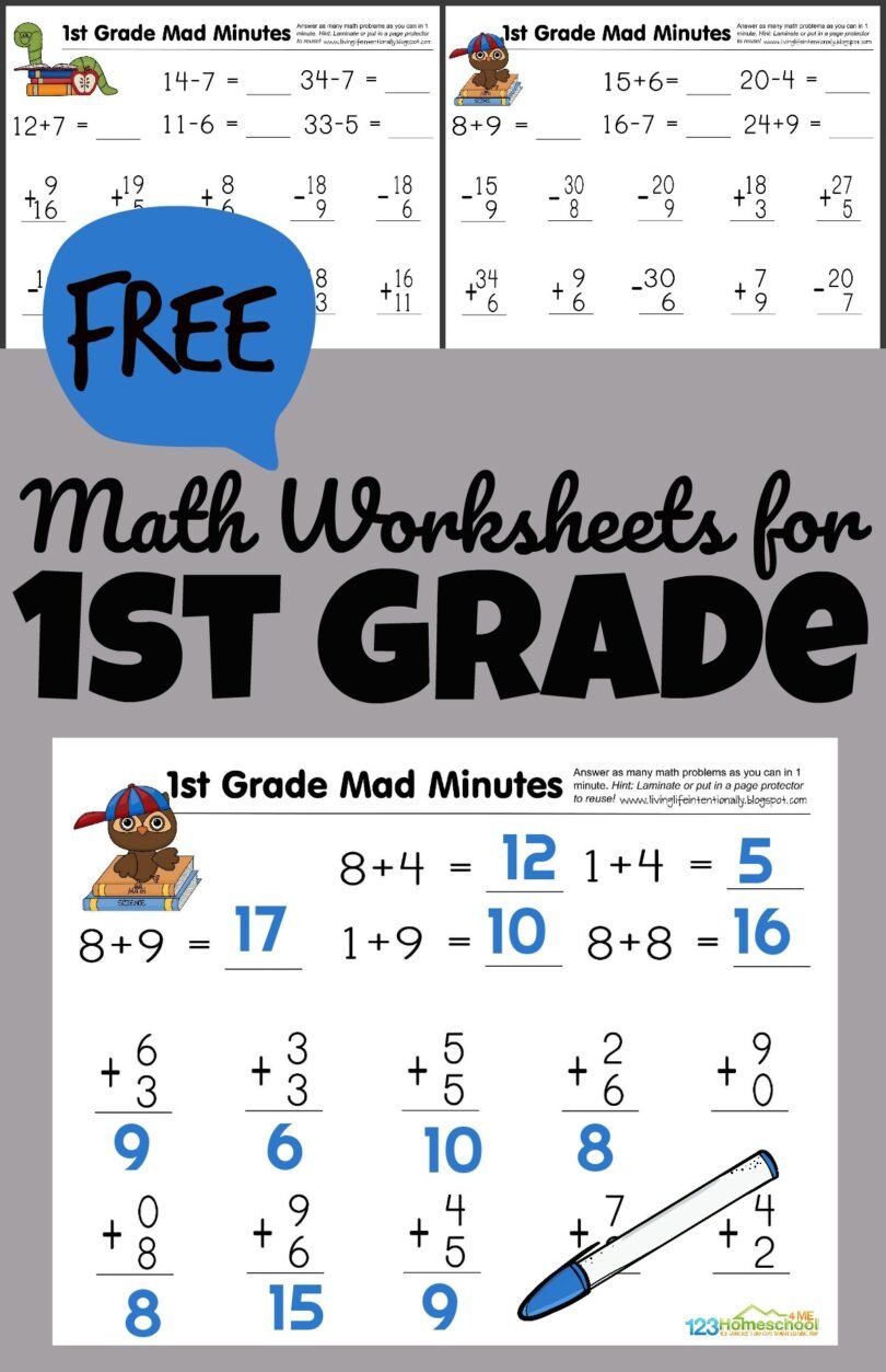 57 1st Grade Math Chart Worksheets 58