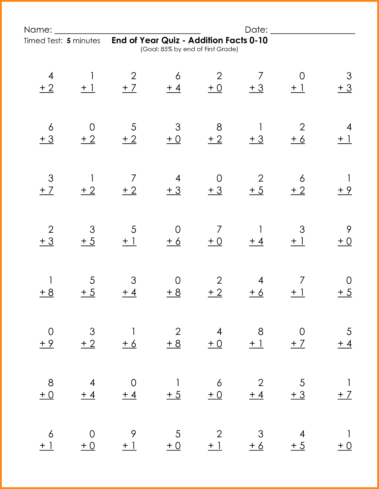57 1st Grade Math Chart Worksheets 61