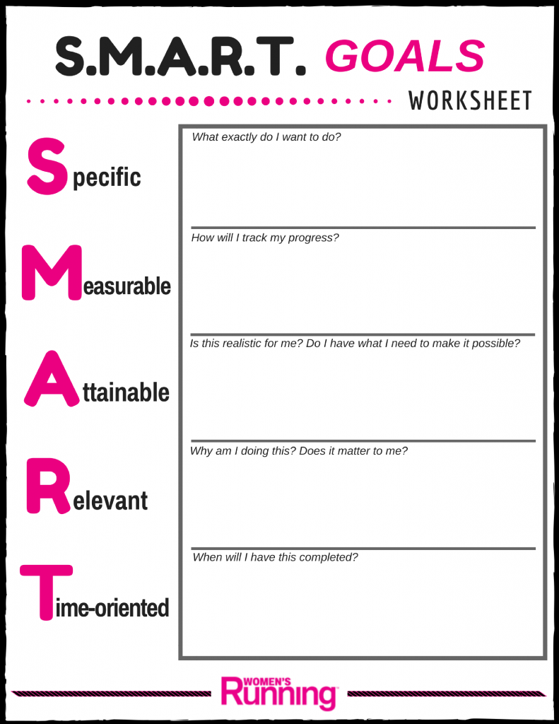 62 Smart Goals Worksheets 55