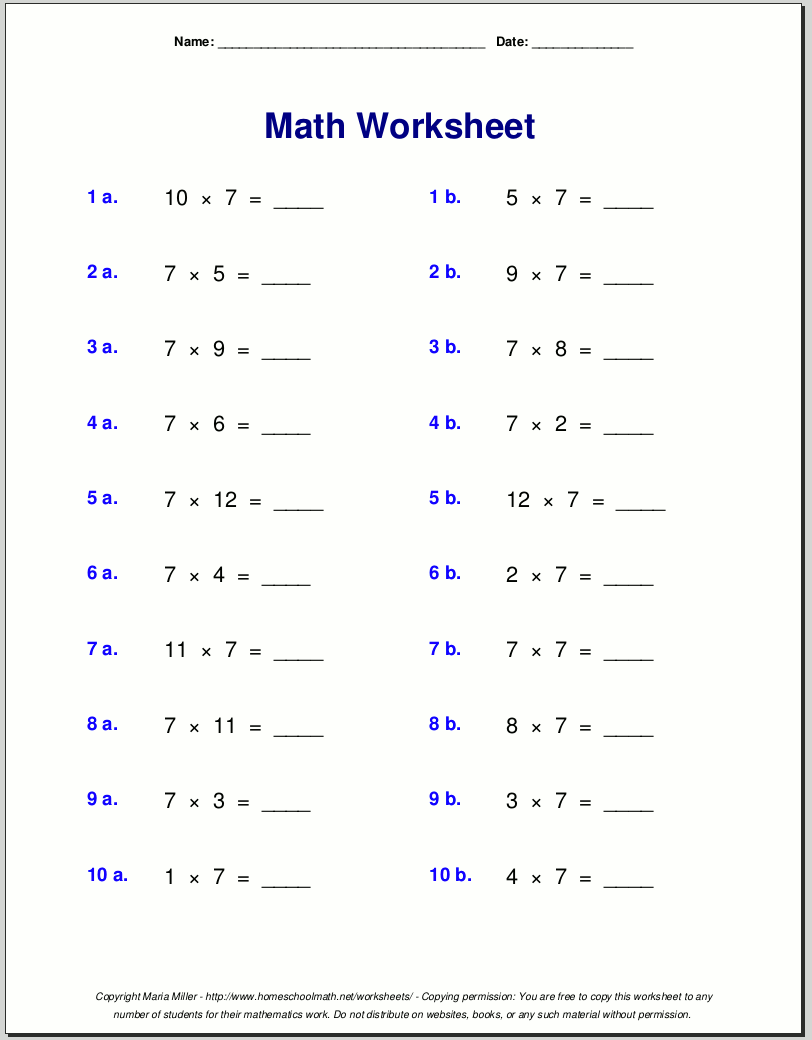 70 Math Worksheets For 3Rd Graders 41