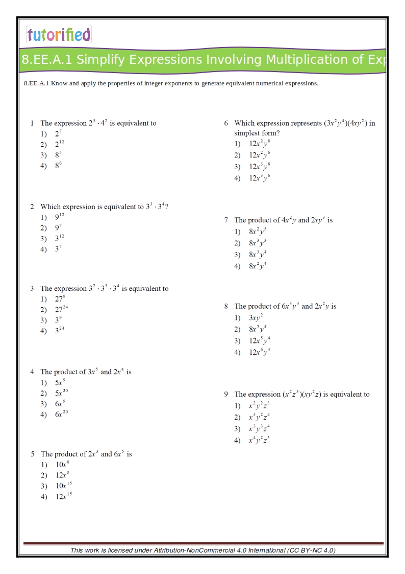 Best 60+ Pre Algebra Worksheets 62