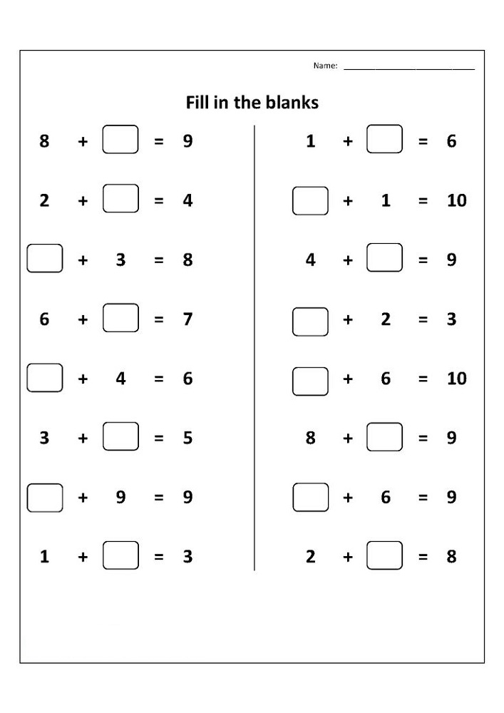 Math Worksheets For 1St Graders 42