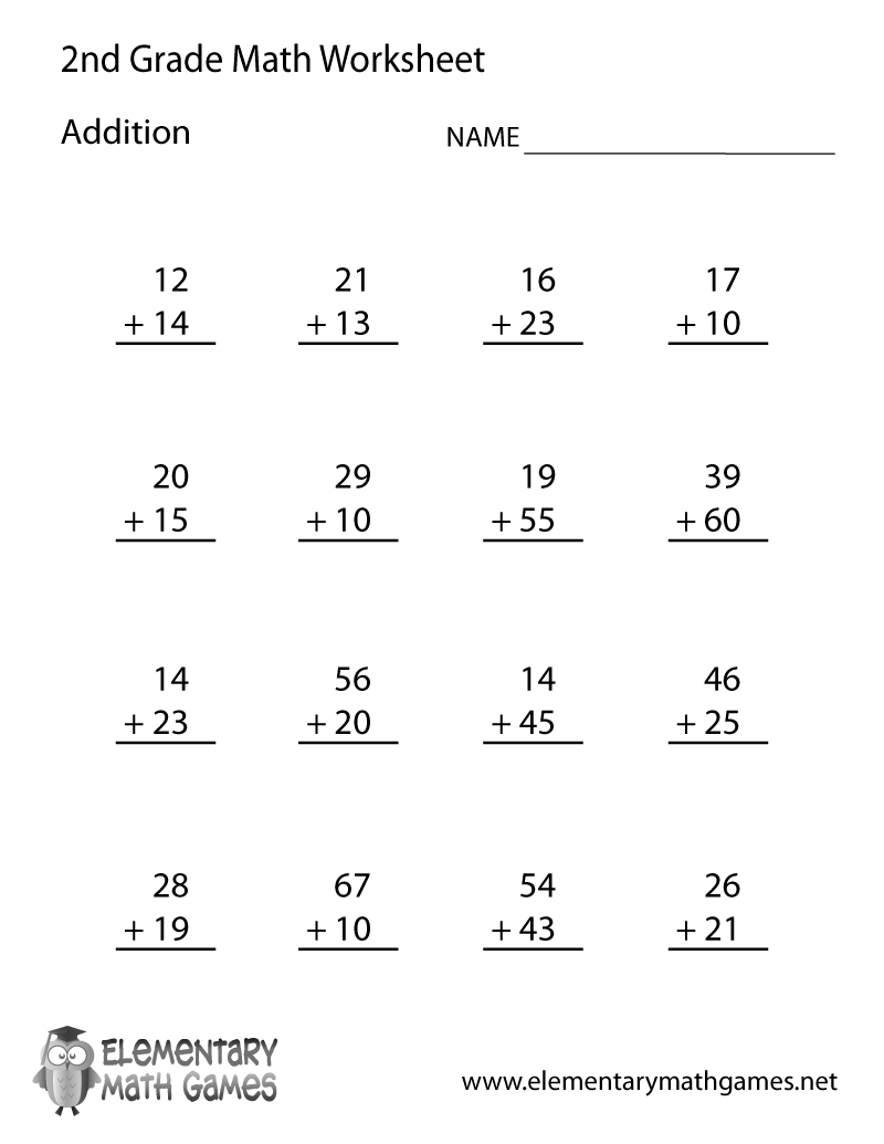 New 60+ Second Grade Math Worksheets 38