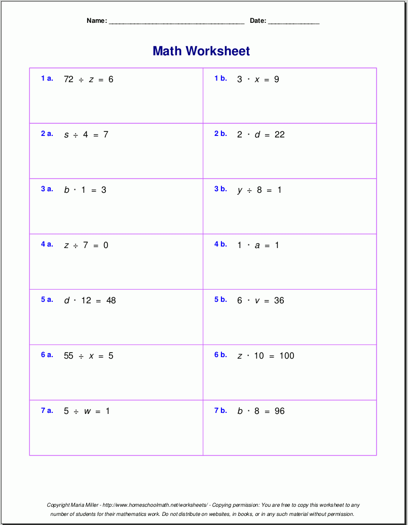 50 Printable 2 Step Equations Worksheets 33