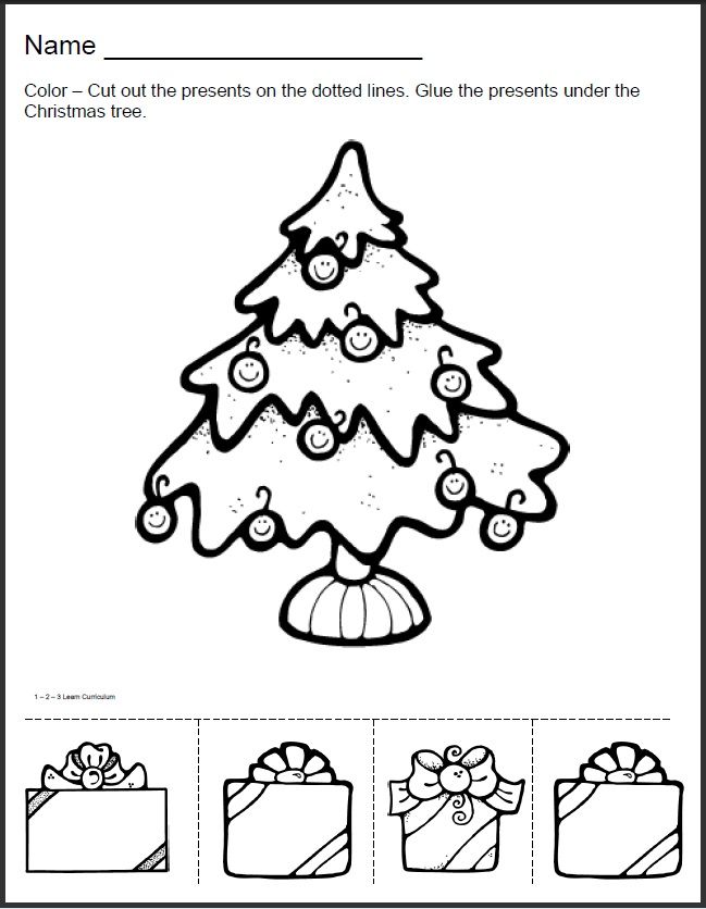 60 Printable Christmas Activity Worksheets 11