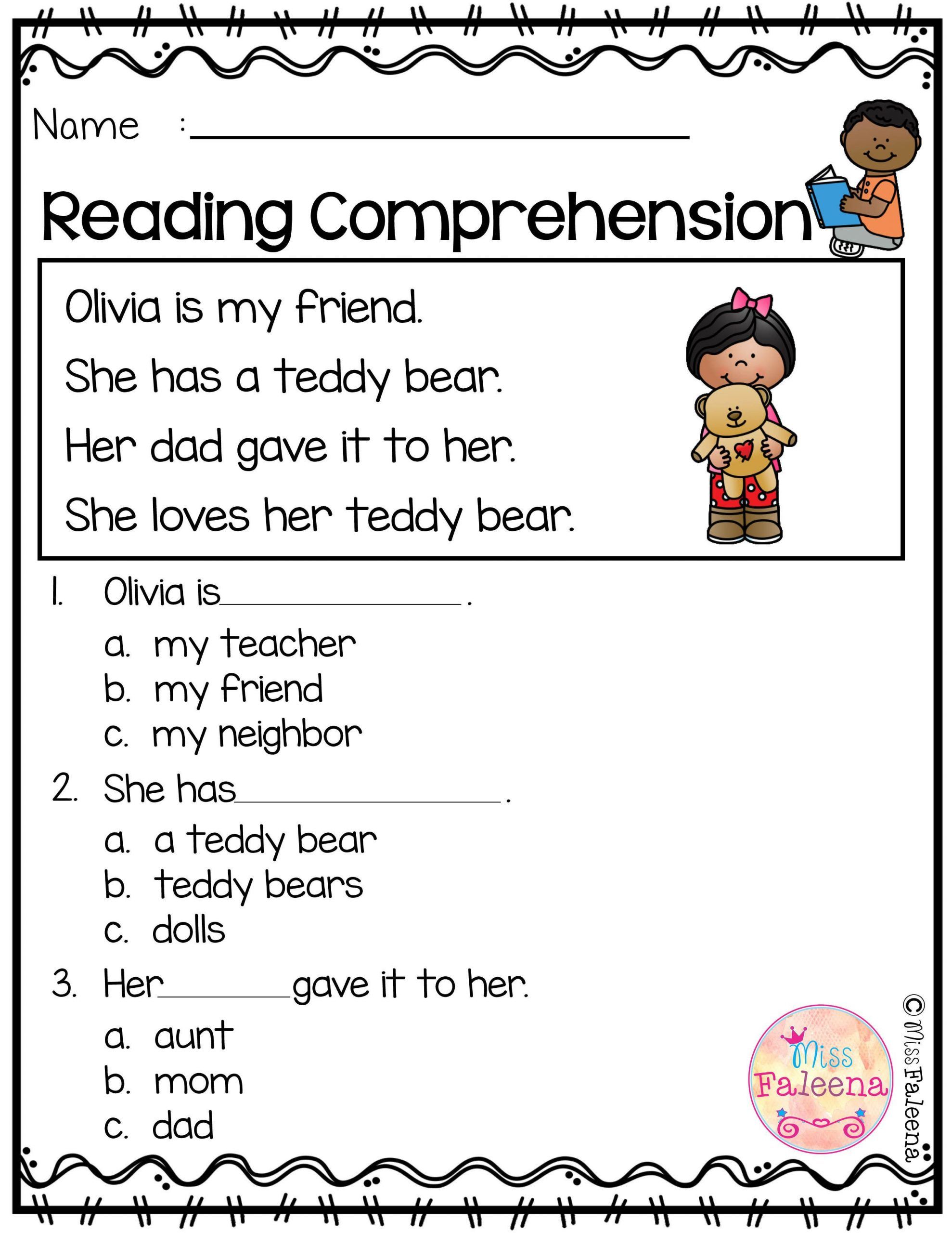 Save 50 Kindergarten Reading Worksheets 53