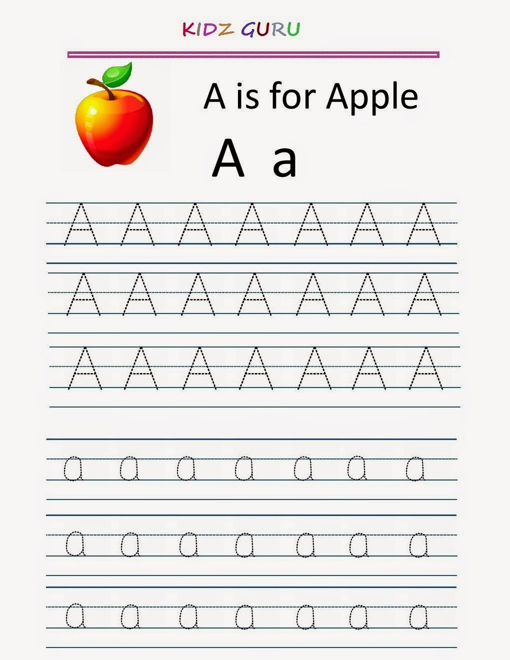 90 Printable Preschool Alphabet Worksheets 51