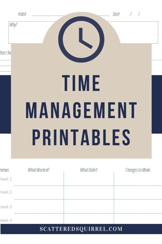 90 Time Management Worksheets 85