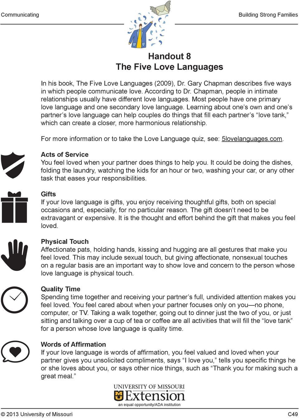 Get 85 Love Language Worksheets 80